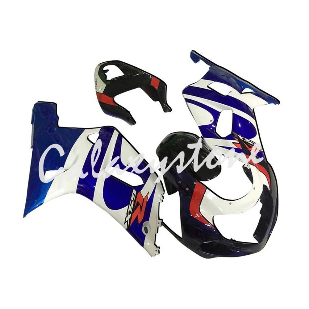 Подходит для Suzuki GSXR600/750 K1 ввиде горшка 01 03 ABS впрыск кузова Комплект черного и