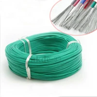 ul3239 green color silicon wire 18awg 26awg tinned copper wire heatproof soft silicone silica gel wire connect cable