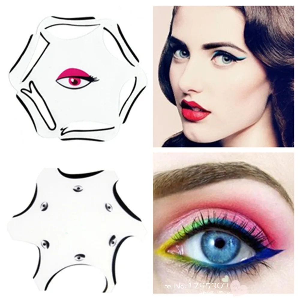 2 шт. набор для макияжа кошачий рыбий хвост подводка глаз с двойным крылом