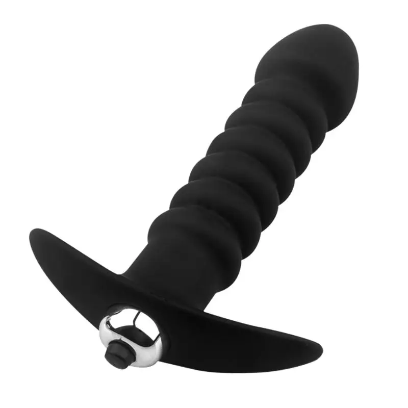 Silicone Plug Vibrator Massage G-spot Butt Stimulation Adult Sex Toys for Women Men | Красота и здоровье