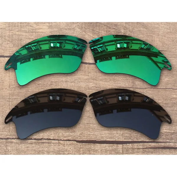 Black and Jade Vonxyz 20+ Цвет выбор поляризованные Сменные линзы для-Оукли быстрая куртка XL рамка - Цвет линз: Black and Jade