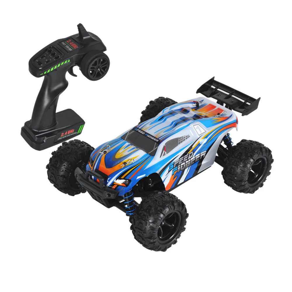 1:18 50 км/ч 2 4G Радиоуправляемый автомобиль 4WD радиоуправляемый светодиодный