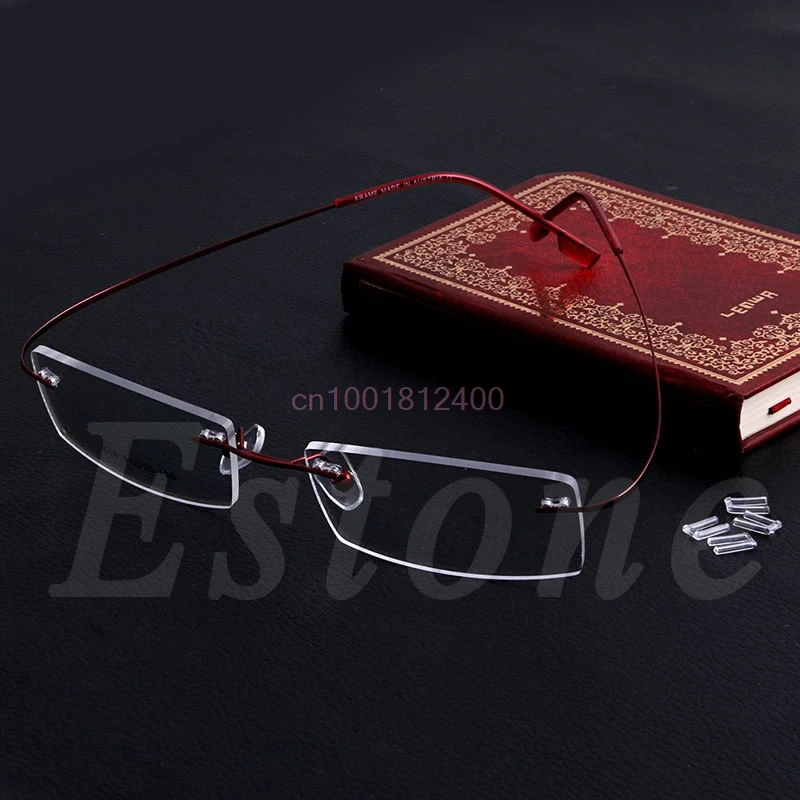 Оправы для очков модные оправы ПРИ близорукости металлические без | Аксессуары