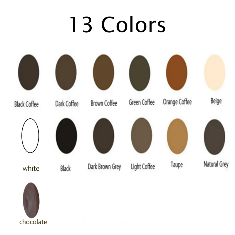 Татуировки Microblading пигмент Профессиональные чернила для бровей Набор татуировок