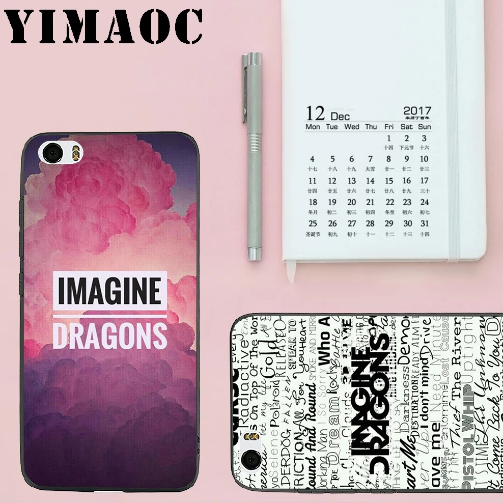 YIMAOC Imagine Dragons Soft Silicone Case for Xiaomi Redmi 6 Note 4X 4A 5A 5 Plus MiA1 A2 Pro Lite Mi 8 A1 |