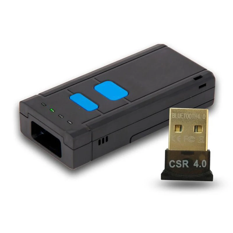 Беспроводной Bluetooth 4 0 Автоматический лазерный сканер штрих-кодов для ОС Windows Android