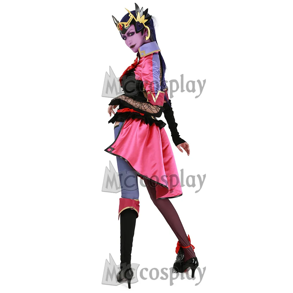 [Miccostumes x Shourca] OW волшебная девушка Widowmaker Косплей Костюм с головной убор|Игровые