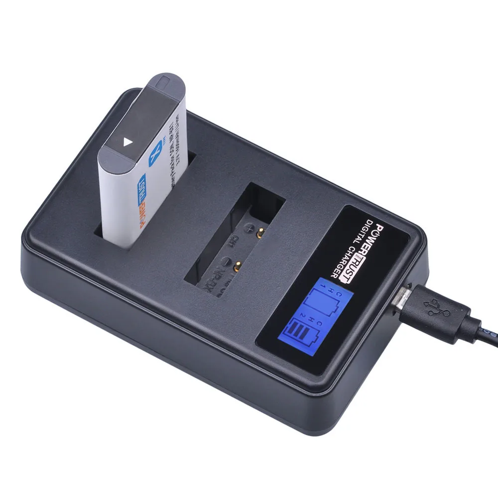 PowerTrust NP BX1 NPBX1 LCD USB двойное зарядное устройство для Sony DSC RX1 RX100 M3 M2 RX1R GWP88 PJ240E AS15 WX350