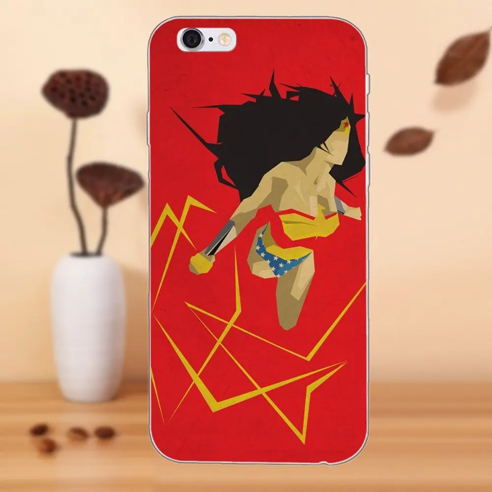 Комиксов Wonder Woman логотип плакат для Huawei P7 Honor 4C 5A 5C 5X6 6C 6A 6X7X8 9 V8 V10 Y3II Y5II Y6II G8 играть