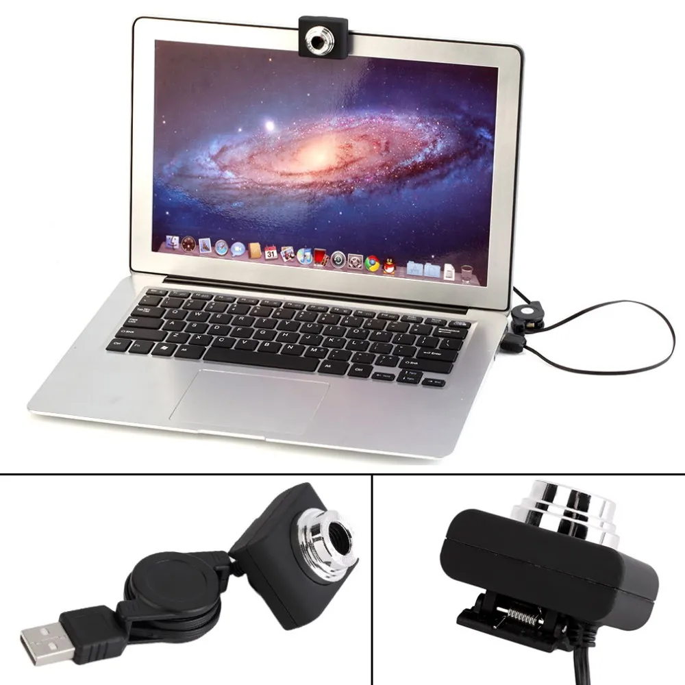 Новейшая USB 30 м мегапиксельная веб-камера видео камера Веб-камера для ПК ноутбук держатель для ручки