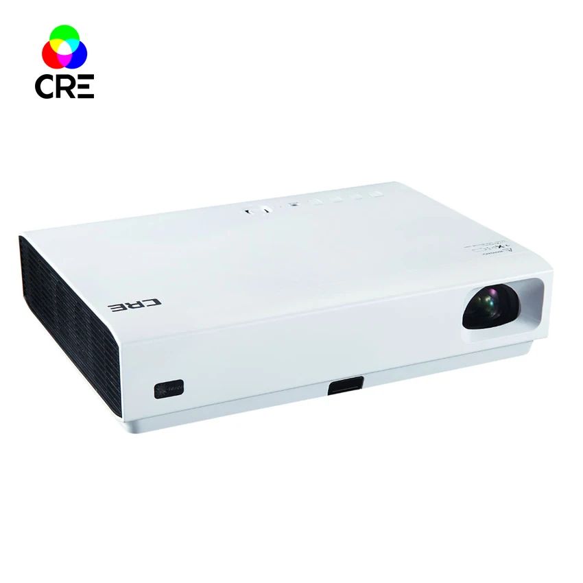 CRE X3001 4 Android и WI-FI Full HD LED днем 3D Smart проектор 3000 люмен Proyector мультимедийный дома Кино