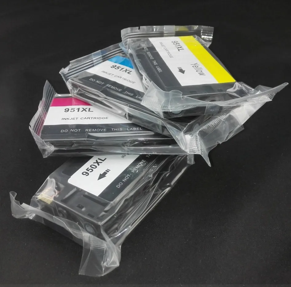 5/4 упаковки 950XL 951XL чернильный картридж для HP OfficeJet Pro 8100 8600 с чипами|ink cartridge|ink cartridge