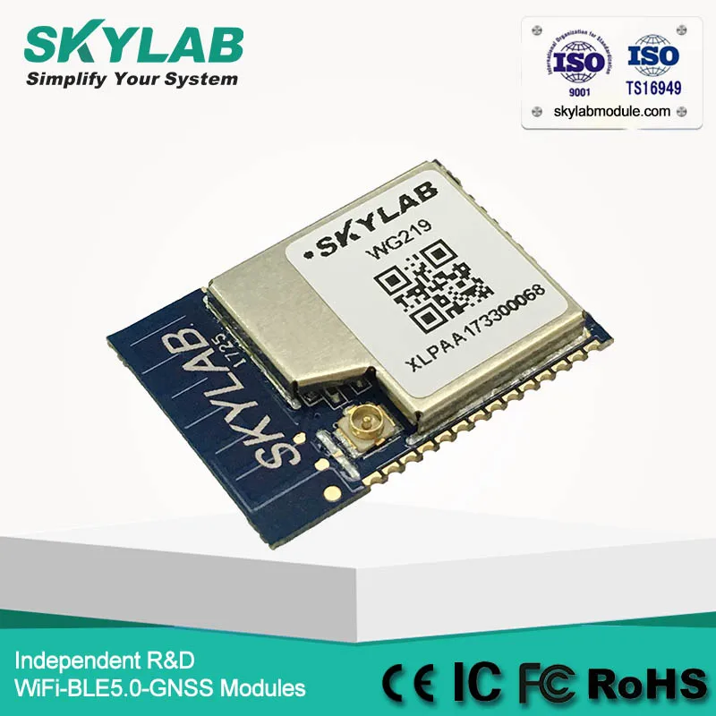

Модуль Wi-Fi SKYLAB WG219 ESP8266, Беспроводное сетевое оборудование, Spi Usb Ethernet модуль