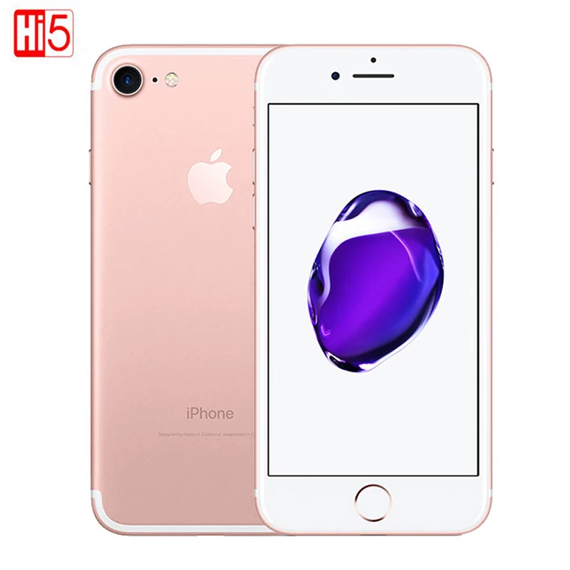 Разблокированный Apple iphone 7/7 plus 2 Гб ОЗУ 128 Гб ПЗУ телефон IOS10 LTE 12MP камера четырехъядерный смартфон с отпечатком пальца iphone 7/7 plus