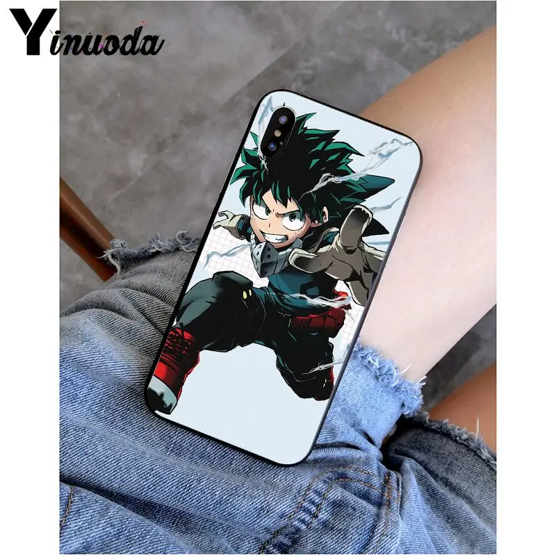 Yinnuoda с героями из мультфильма Мой герой Boku без deku и bakugou чехол для Apple iPhone 8 7 6 6S Plus X