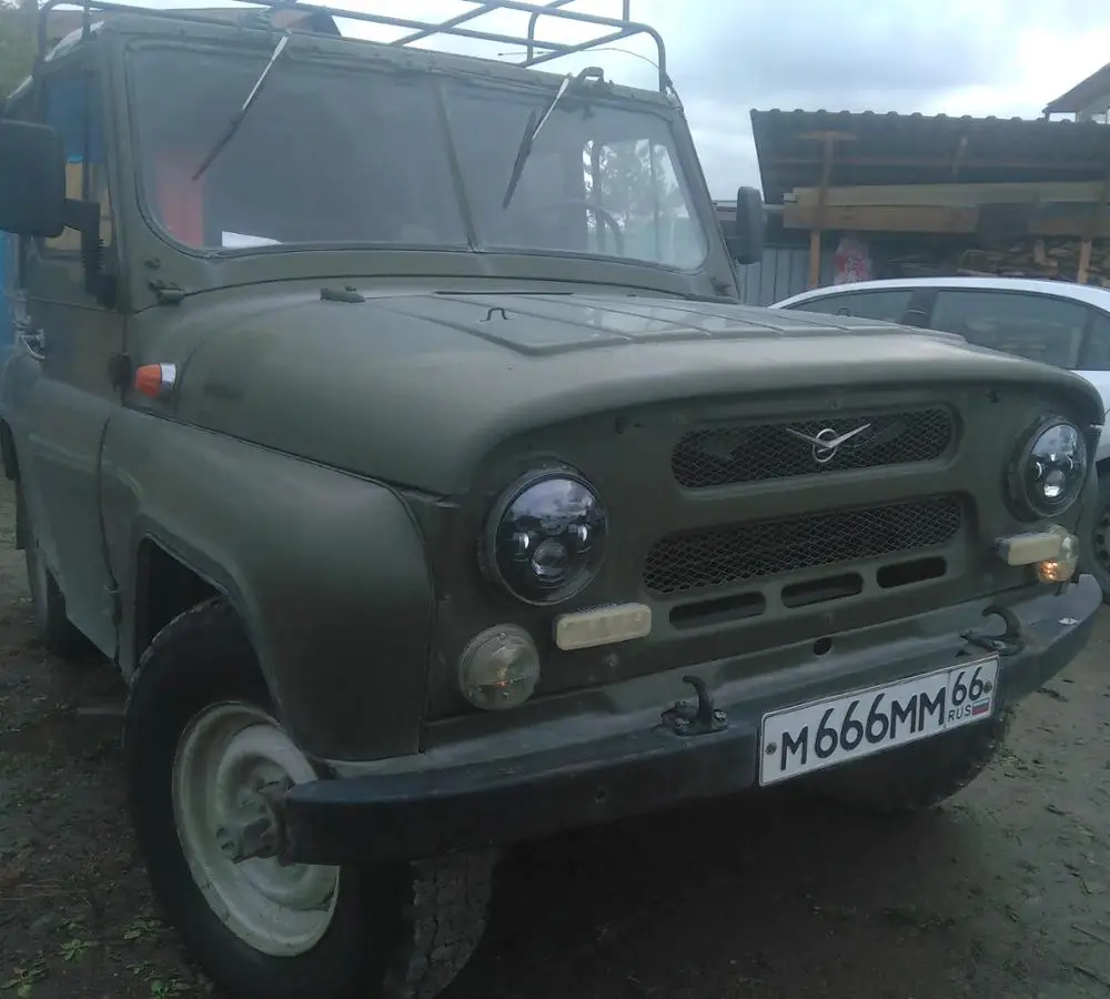 Для UAZ 4x4 Jungle Lada 4x4 urban Niva " черный светодиодный H4 Фары для Jeep JK TJ LJ Land Rover Defender