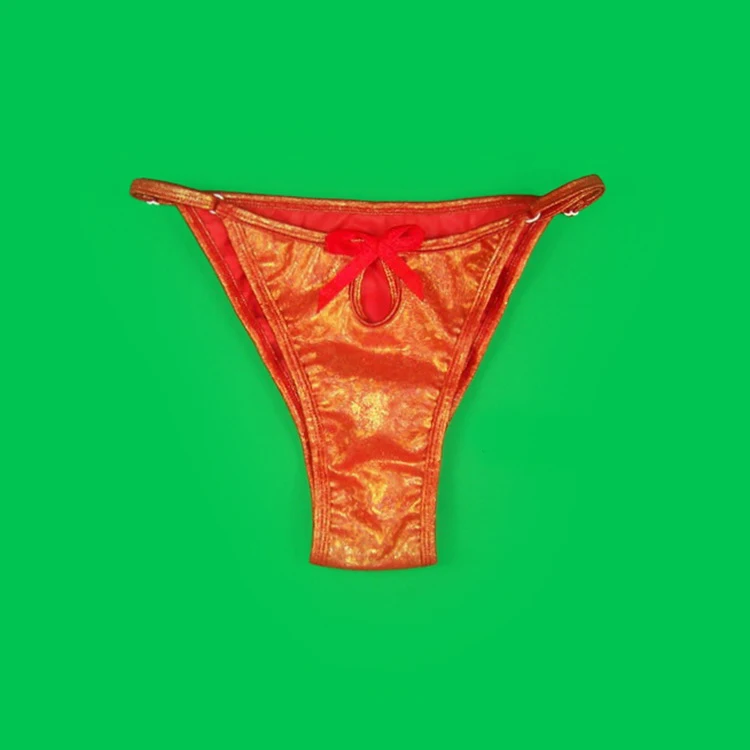 Модные мужские трусы-бикини с низкой талией сексуальное нижнее белье на