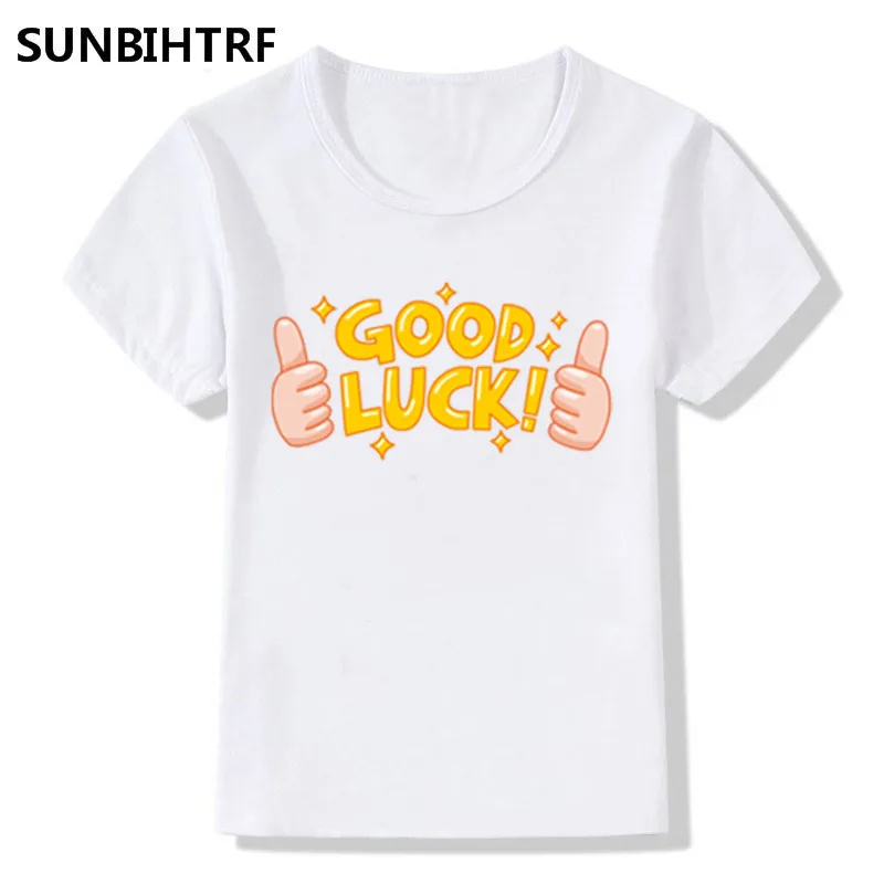 2018 г. Детские забавные цветные футболки с принтом как жесты для больших девочек и