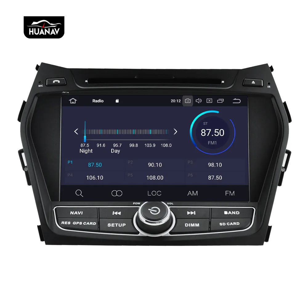Автомобильный dvd плеер DSP Android 9 0 с gps навигацией для Hyundai IX45 Santa fe 2013 2016