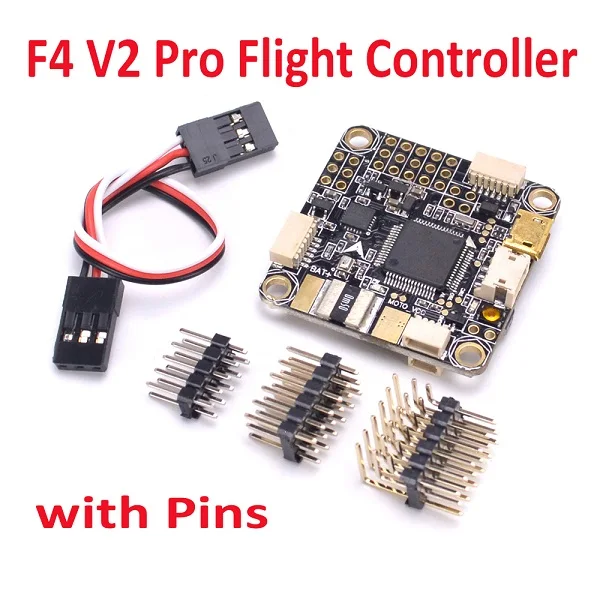 F4 Pro V3/Флип 32 F4 V2 PRO плата контроллера полета для FPV квадрокоптера - Цвет: V2 PRO with pins