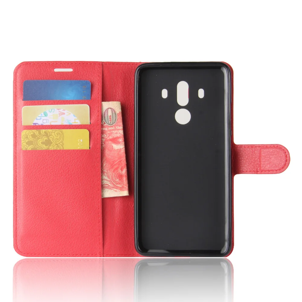 Роскошный чехол из искусственной кожи для huawei mate 10 Pro 6 0 дюймов чехлы бумажники