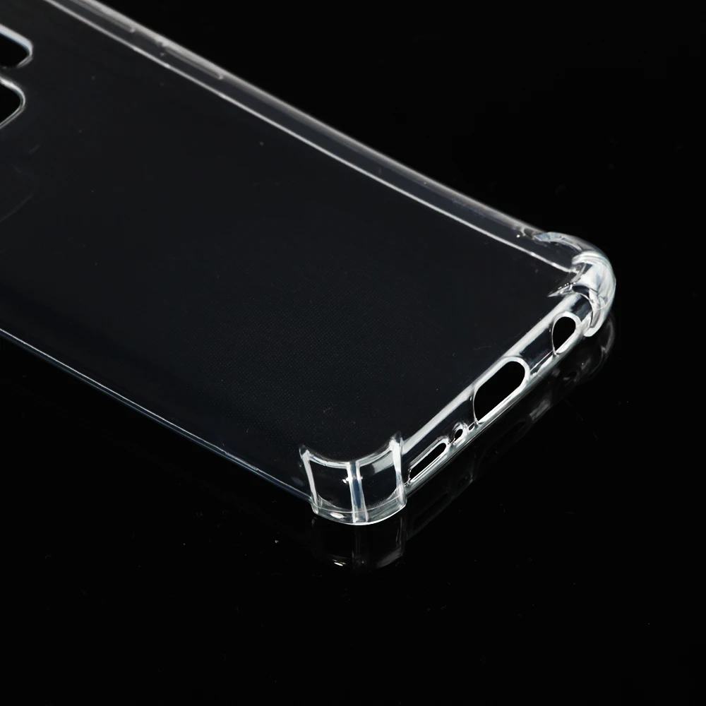 High quality transparent reinforced Anti-falling Soft Silicone phone case For Samsung Galaxy S9 coque funda etui cover cases |