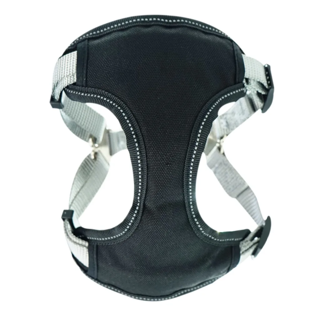 Adjustable Reflective Dog Harness Vest Breathable Mesh Fabric Padded No Pull for Small Medium Large Dogs | Дом и сад