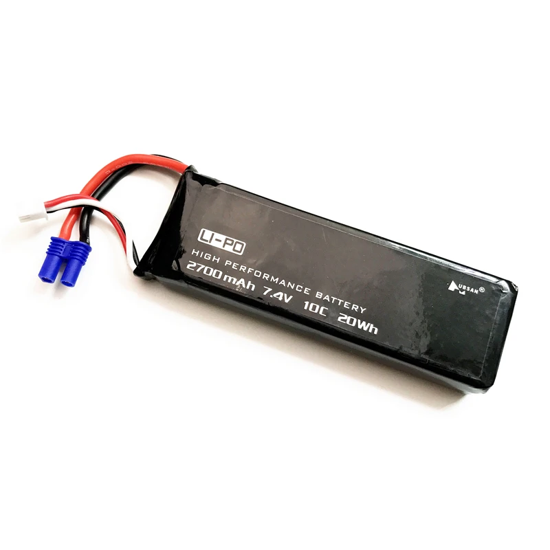 Оригинальный 7 4 V 2700 mAh lipo аккумулятор 10C 20WH Аккумулятор для Hubson H501W H501S X4