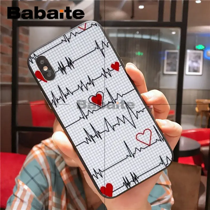 Мягкий Силиконовый ТПУ чехол для телефона Babaite медсестра медицинская медицина