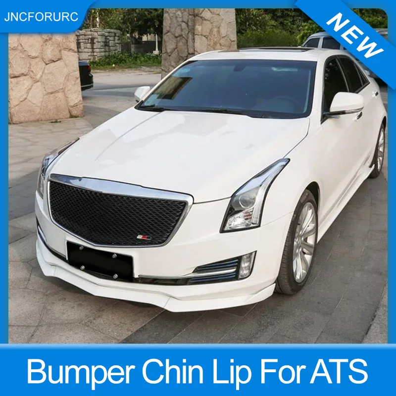 3 шт. черный бампер из углеродного волокна для Cadillac ATS 2015 16 17 18 качественный