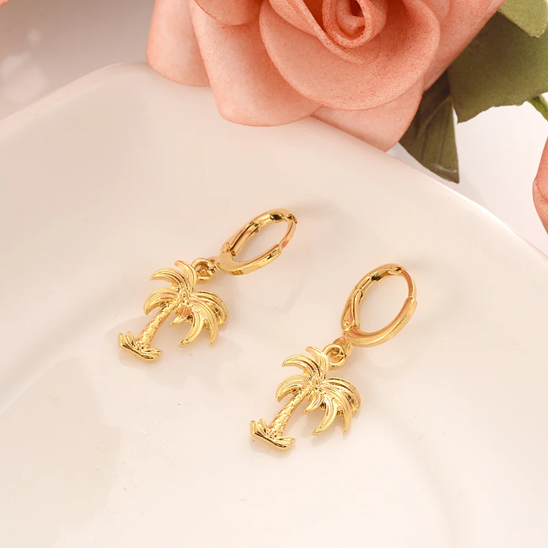 Золотые подвески из дубая индия коко ожерелья серьги-цепочки для женщин золотые