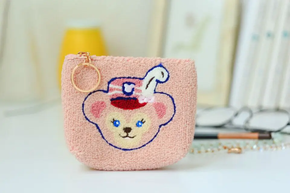 coin purse Японская косметичка с медведи Duffy и shelliemay stellamou, детское портмоне, мультяшная сумка для мобильного телефона, сумка-мессенджер для хранения, подарки для детей - Цвет: coin purse