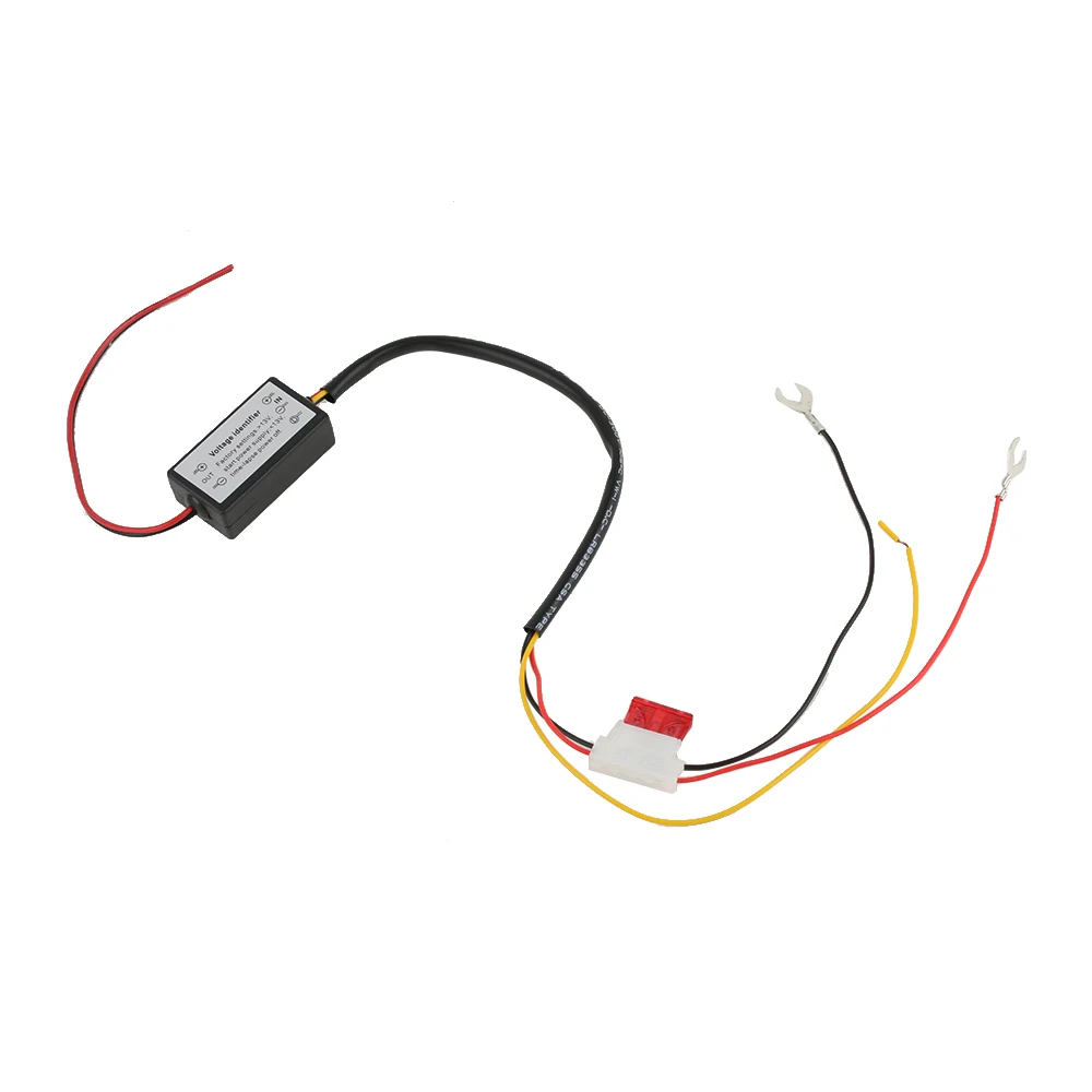 Автомобильный светодиодный дневный ходовой светильник релейный жгут ДХО