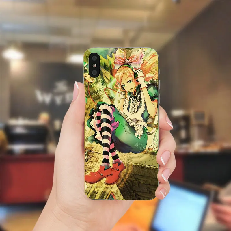 Soft TPU Silicone Cell Phone Cases for iphone X XR XS Max 8 7 6 6S Plus 5 5S 5C SE 4 4S Shell Alice in Wonderland Bonkers | Мобильные