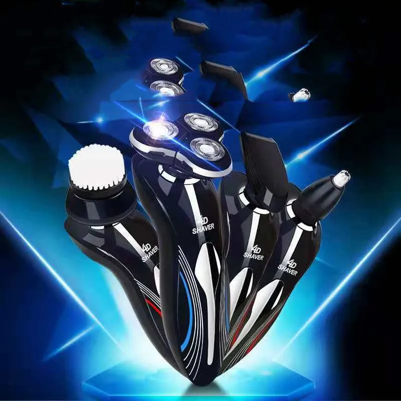 Полный стиральная тела Smart 4d Новый Многофункциональный электробритва | Красота и