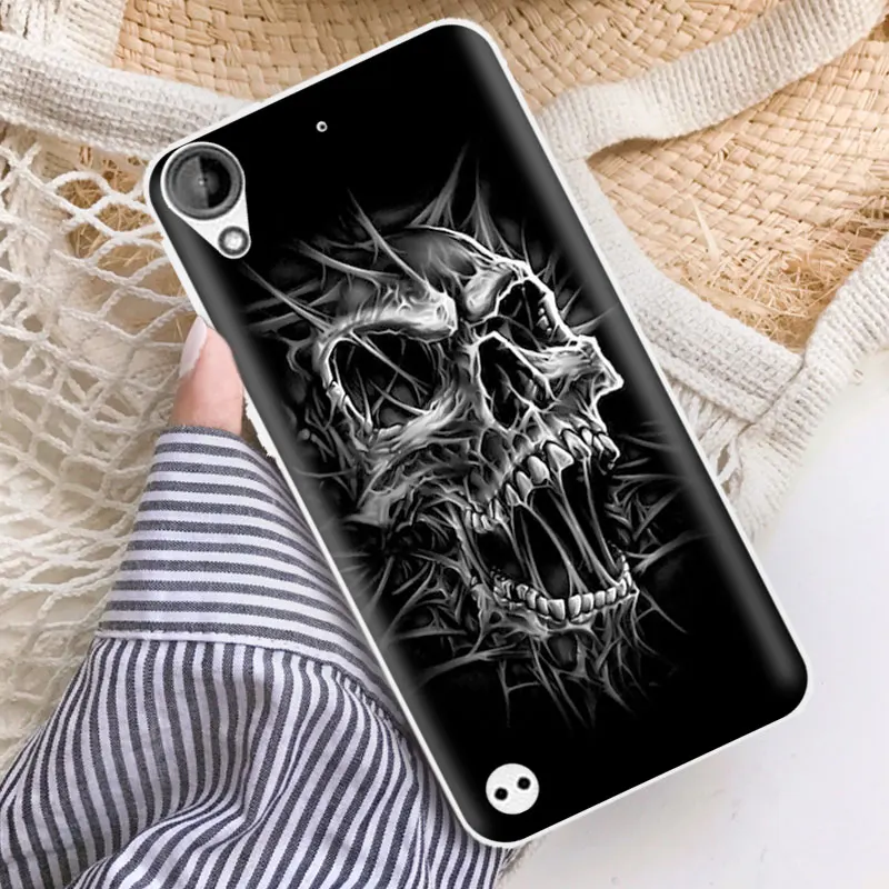 5.0 inch for HTC 530 630 Ultra Thin Cell Phone Soft Silicone Cases Desire Clear Luxury TPU Animal Back Covers |