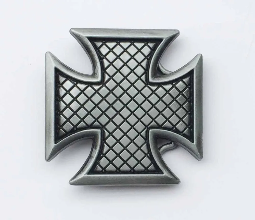 

Sliver Cross Western belt buckle suitable for 4cm wideth belt with continous stock