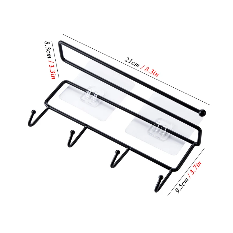 4 шт. настенные крючки для хранения бумаги|Подставки и стеллажи| |