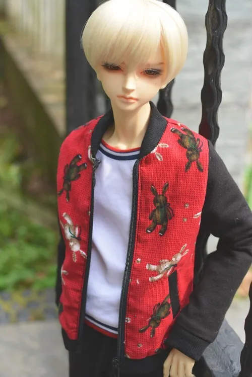 Аксессуары для одежды BJD в масштабе 1/3 1/4 бейсбольная куртка пальто куклы BJD/SD.