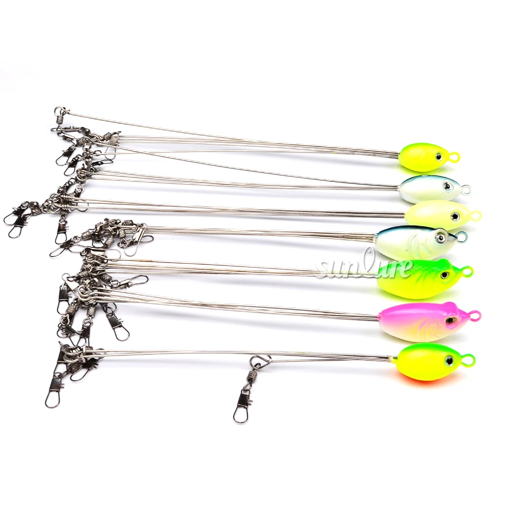 1 ШТ. 7-цвета 20 см Рыболовные Приманки 11.2 г Высококачественный Алабама 5-осевой