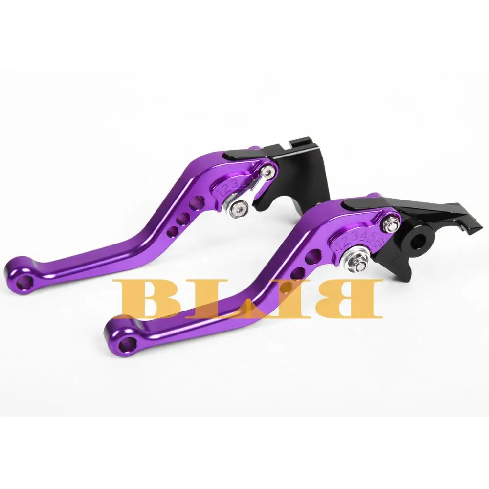 short Pluple 10 цветов для Yamaha TDM 900 BT1100 BT 1100 бульдог FZS600 FZS 600 Fazer TDM900 мотоцикла с ЧПУ короткий или длинный клатч тормозные рукоятки - Цвет: short Pluple