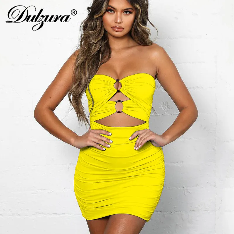 Платье Dulzura женское летнее Клубное с вырезом на спине | Женская одежда