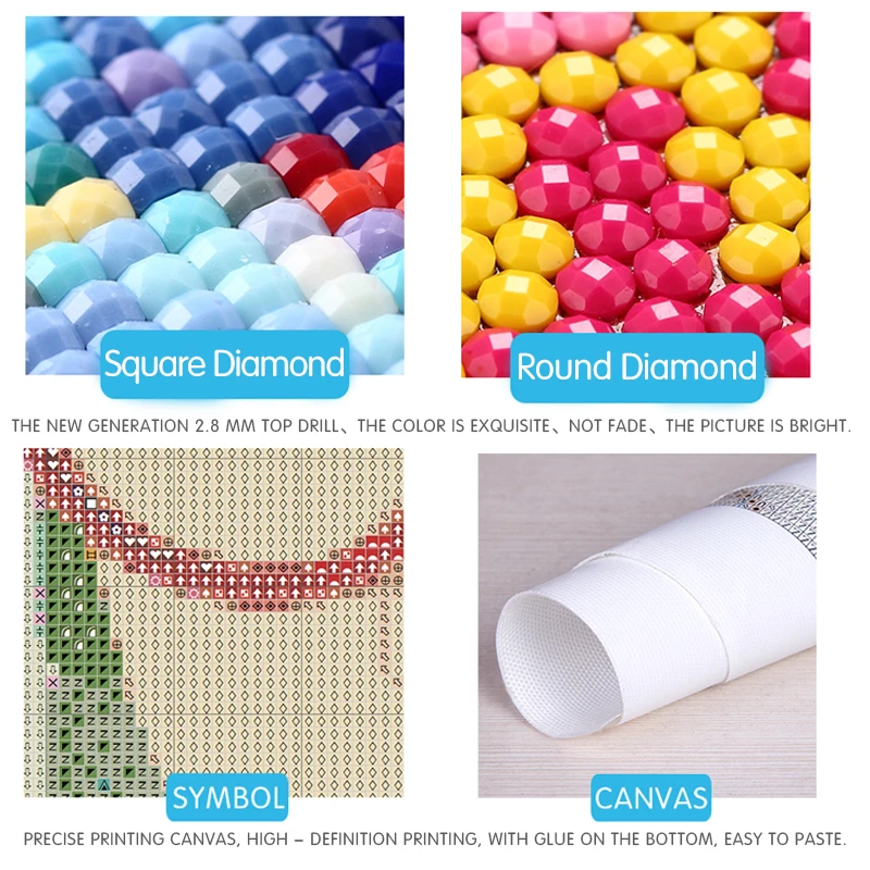 LUOVIZEM полностью квадратная дрель 5D Diy Алмазная вышивка Иисус картина крестиком