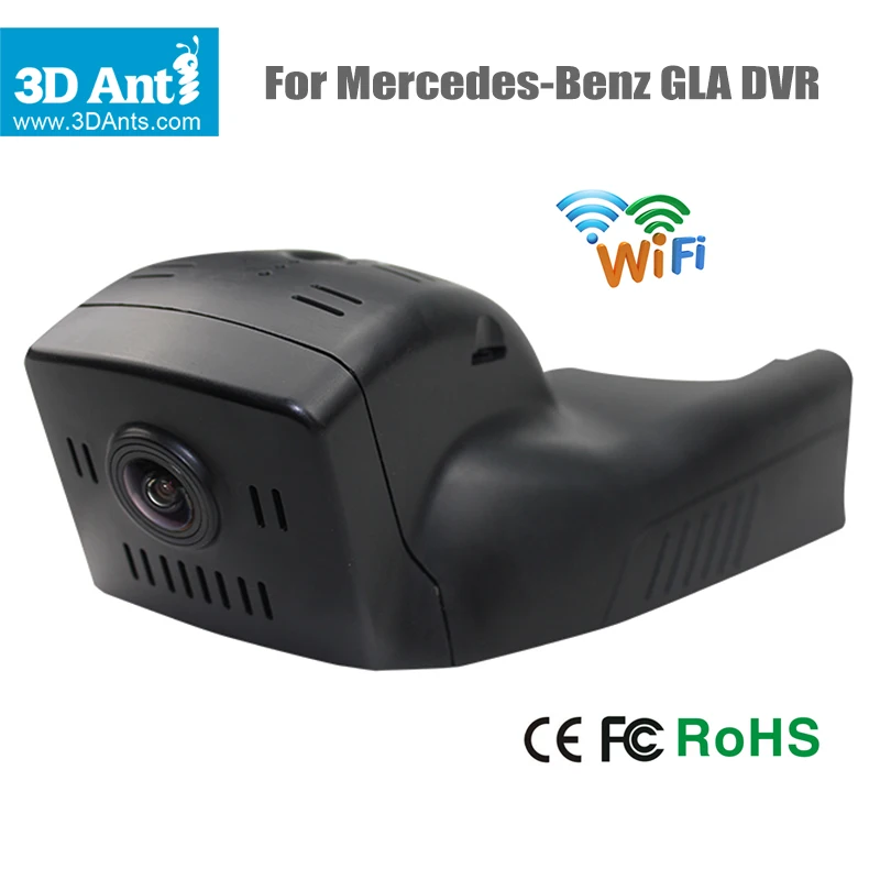 Горячая Тахограф 1080 P рекордер Автомобиля DVR Камера для 2015 Mercedes-Benz GLA 200/220 телефон