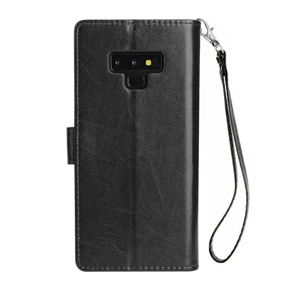 IMIDO Роскошный кожаный флип-чехол для телефона Samsung Galaxy Note 8 кошелек с девятью