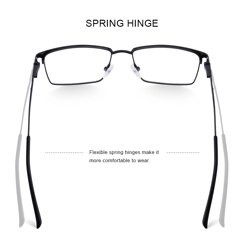 Мужская титановая оправа MERRY'S сверхлегкая для очков по рецепту при