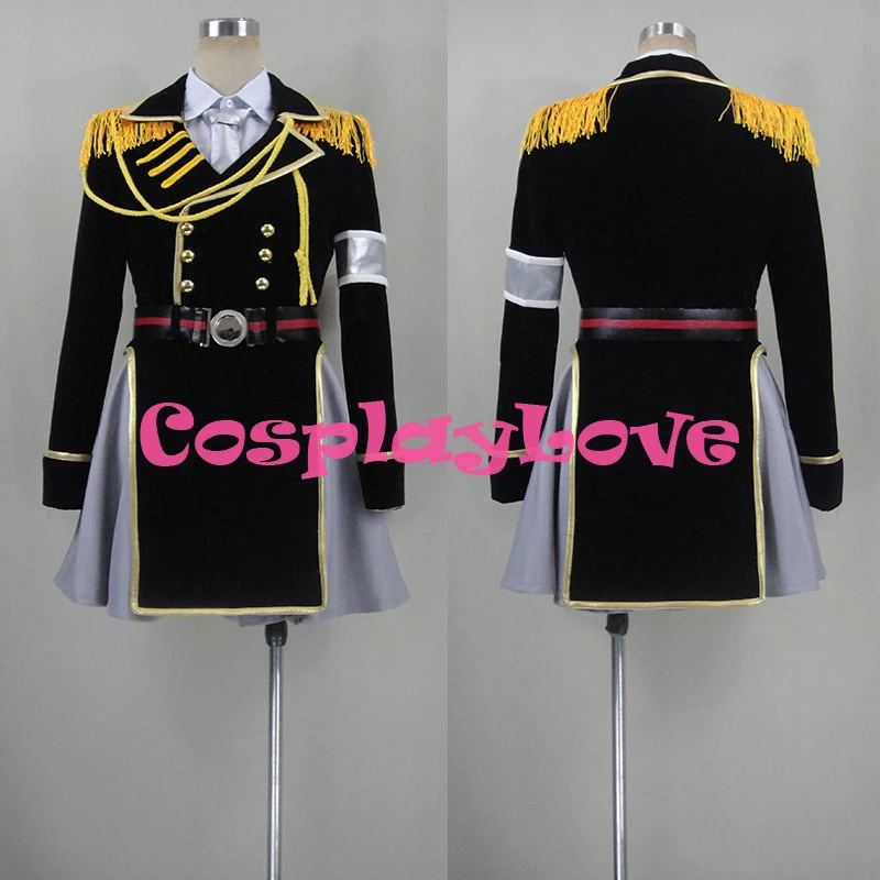 Новая индивидуальная японская Военная Униформа Аниме K Project Neko костюм для косплея