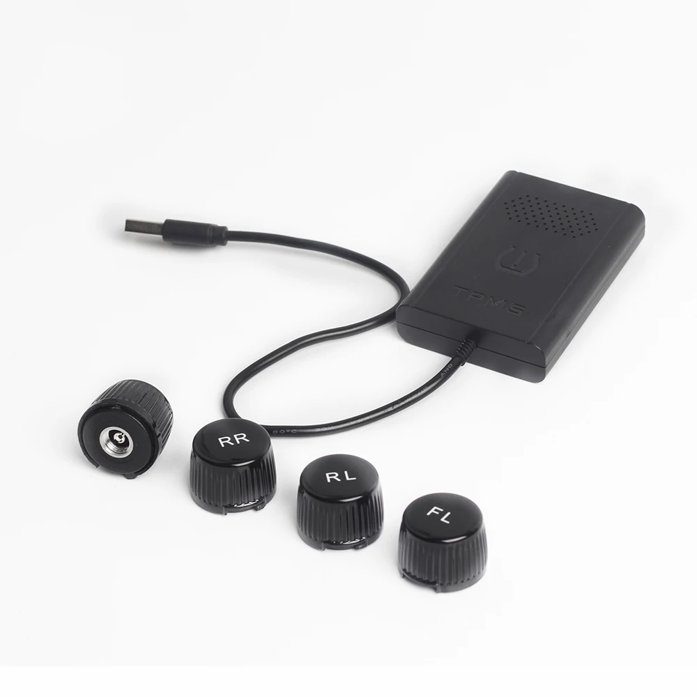 DLCLH автомобильный детектор USB TPMS навигация Android 4 Беспроводные внутренние датчики Авто сигнализация шин Система мониторинга давления в шинах