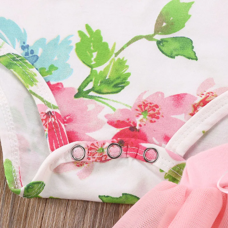 Боди для новорожденных принцесс сетчатая юбка пачка с бантом|girl baby clothes|baby girl
