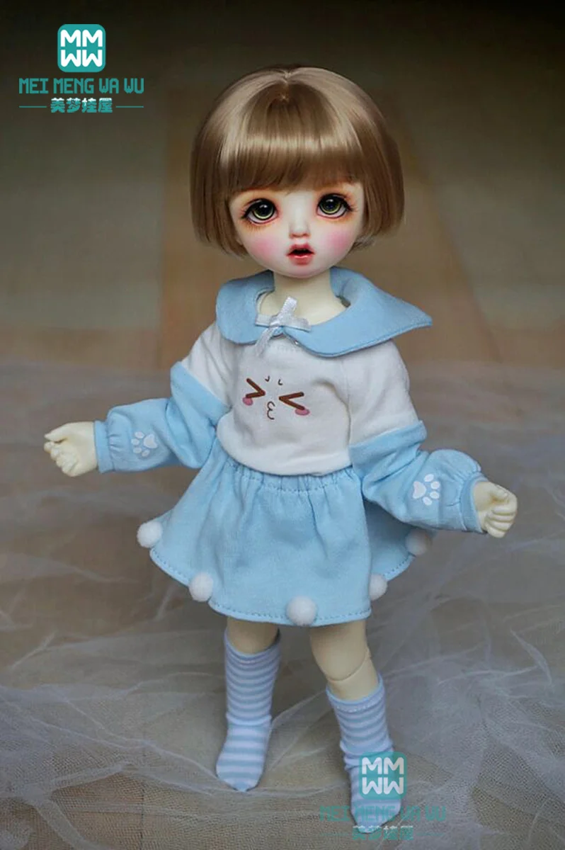 

Clothes for doll fit 27cm-30cm 1/6 BJD MOSD doll fashion ball sports suit